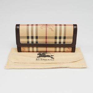 Authentic Burberry Continental Wallet
